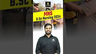 MNS BSc Nursing 2024  Military Nursing Service mns shorts  Dr Himanshu Sir [upl. by Eerual]