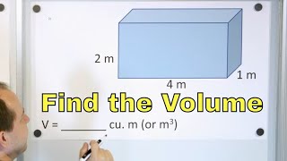 Calculate Volume of a Rectangular Prism  6711 [upl. by Ahsikam81]