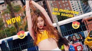 7 mins of Chaeryeong ITZY being an amazing dancer [upl. by Kohsa]