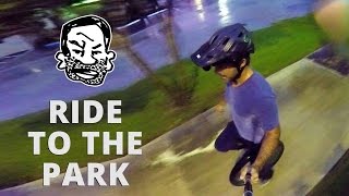 Unicycling in public amp free mounting  Learning to Unicycle EP4 [upl. by Auqkinahs]