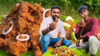 ನವಾಬಿ ಚಿಕನ್  Nawabi Chicken Recipe Kannadiga village Cooking kannadiga villagecooking [upl. by Akimet274]