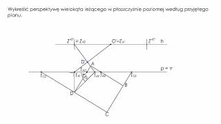 Perspektywa rysowanie według planu [upl. by Leahcimnaj]