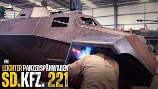 WORKSHOP WEDNESDAY SdKfz 221 Light Armoured Car MUDGUARDS amp MUFFLER [upl. by Mapes]