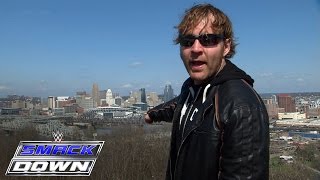 Dean Ambrose returns to Cincinnati ready to battle Brock Lesnar SmackDown March 17 2016 [upl. by Jude]