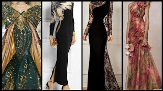 Stunning impressive Elegant bodycon dresses outfits ideas designs [upl. by Ardnuasac]