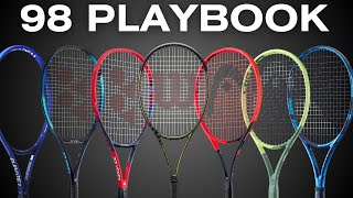 The BEST 98 Tennisrackets  A comprehensive guide [upl. by Hopper182]