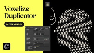 Creating Animation with Voxelize Duplicator in Cavalry App  Tutorial [upl. by Ynabe526]