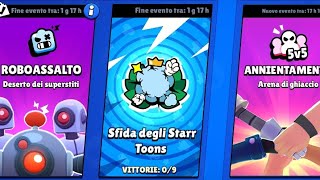 FINALMENTE INIZIAMO LA SFIDA DEGLI STARR TOONS vincerò LEGGENDARIO  Brawl Stars ITA [upl. by Onihc]