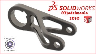 ✔Piezas avanzadas en SOLIDWORKS 2021 tutorial 11 🦸‍♂️ [upl. by Gabbert213]