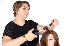 How to Use a Curling Iron  TheSalonGuy [upl. by Gilmour888]