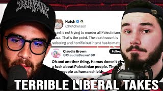 Calling out INSANE Liberal Takes on Israel  HasanAbi reacts to The Kavernacle [upl. by Nwadrebma]