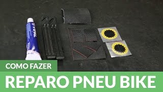 Como fazer o reparo do Pneu da Bicicleta [upl. by Aihsik243]