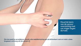 Guardian™ sensor 3 – inbrengen in de bovenarm  Medtronic Diabetes [upl. by Georgeanne]