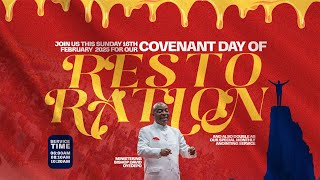 COVENANT DAY OF RESTORATION SERVICE  16 FEBRUARY 2025  FAITH TABERNACLE OTA [upl. by Eli]