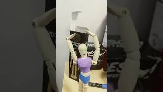 Manikin dance [upl. by Airdnaxila]