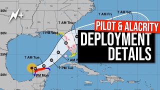 Ready for Hurricane Milton Hurricane Milton Deployments Are Rolling In  Pilot and Alacrity [upl. by Aliekat]