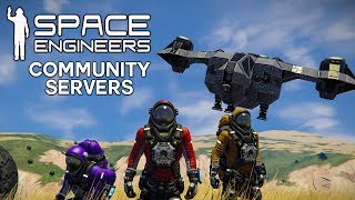 Space Engineers  Colony WARS  Ep 2  Rover Deployment [upl. by Eglanteen]