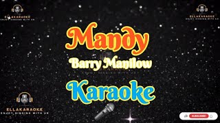 MandyBarry ManilowKaraoke [upl. by Eiram104]