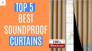 5 Best Soundproof Curtains 2024 That Really Work [upl. by Tilda]