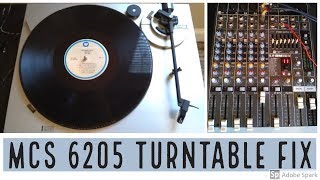 MCS 6205 rebadged Technics Turntable Fix [upl. by Robb]