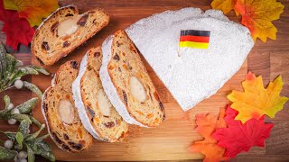 How To Make Stollen  Classic German Christmas Bread Recipe [upl. by Arikal]