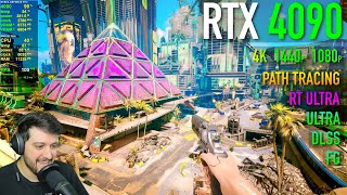 RTX 4090  Cyberpunk 2077 213  Ultra RT Path Tracing DLSS FG [upl. by Orteip]