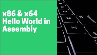 HelloWorld in x86 and x64 Assembly Language  202X [upl. by Ahseital]