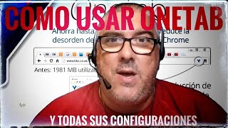 Cómo usar y configurar OneTab [upl. by Udall]