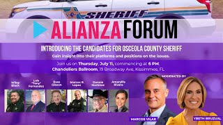 Alianza Forum Osceola County Sheriff [upl. by Ennahoj]