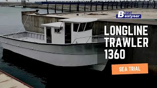 Bestyear Longline Fishing Trawler 1360  Custom Built  Worldwide Shipping [upl. by Leahci]