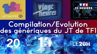 BONUS CompilationEvolution du générique du JT de TF1 [upl. by Jilli]