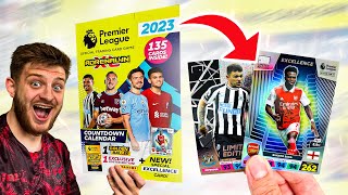 NEW COUNTDOWN CALENDAR  Panini ADRENALYN XL Premier League 2023  EXCELLENCE amp GOLDEN BALLER [upl. by Enellek]