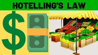 Hotelling’s Law In Economics Explained [upl. by Ysabel377]