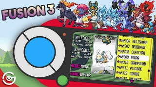 Pokemon Fusion 3 Pokedex  All 160 new Fusions with Locations and Evolution Methods comments [upl. by Ettenrahc]