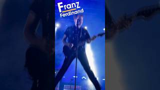 FRANZ FERDINAND  Walk away live 2023 franzferdinand live rock calabria shorts [upl. by Alraep]