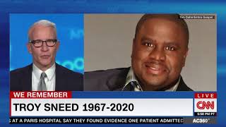 Anderson Cooper Remembers Gospel Singer Troy Sneed [upl. by Alset]