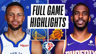 WARRIORS at SUNS  FULL GAME HIGHLIGHTS  December 25 2021 [upl. by Assenahs]