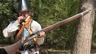 Exploring 17th Century Firepower Matchlock Musket Shooting and Reloading Demonstration [upl. by Charie]