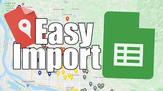 How to Import Map Data into Google MyMaps [upl. by Chard746]