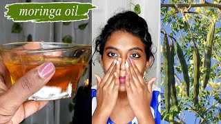 Moringa Oil Benefits For Skin  Kama Ayurveda Organic Moringa Oil  How to Use [upl. by Naitsihc]