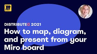Using Miro boards to map diagram and present [upl. by Ilil2]