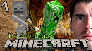 TERROR EN MINECRAFT  Minecraft The Orphanage 1  JuegaGerman [upl. by Carlen]