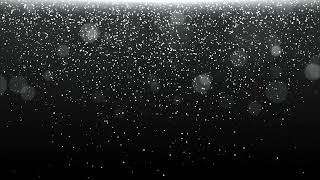 Glowing Silver Dust Particles Background Looped Animation with Bokeh  Free HD Version Footage [upl. by Yvette]