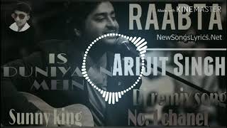 RAABTA  Kehte hai khuda ne  with lyrics  Sunny king👑 Lyrics  HD  Naughty boy creation dj [upl. by Ygiaf]