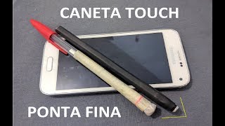 Caneta Touch  Ponta fina [upl. by Aineg]