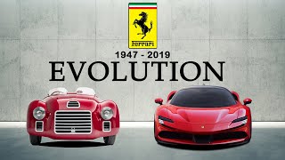 FERRARI EVOLUTION 1947  2020 [upl. by Calli]