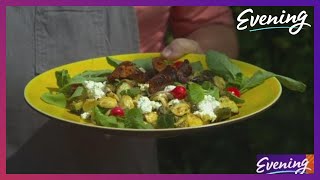 Summertime tahini pasta salad with grilled veggies  Douglas Demo [upl. by Panta]