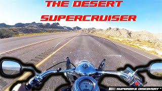 THE DESERT SUPERCRUISER Kawasaki Vulcan 2000cc Limited Edition Nick [upl. by Elletnuahs259]