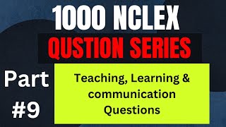 1000 Nclex Questions And Answers  Part9   nclex questions and answers with rationale [upl. by Nho363]