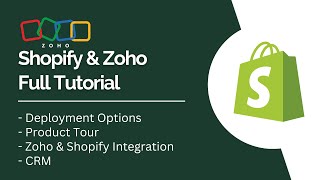 Shopify and Zoho Full Integration Tutorial [upl. by Ati635]